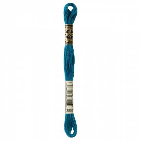 Embroidery floss - v dark turquoise - 3809