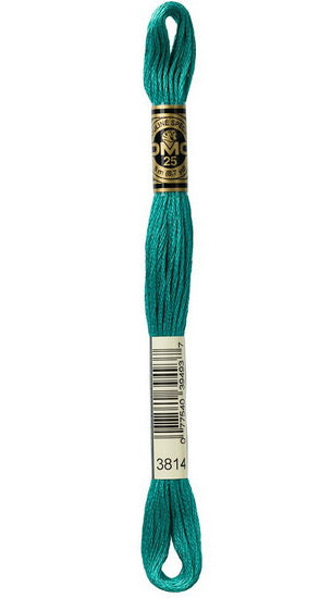 Fil à broder - vert epicéa - 3814
