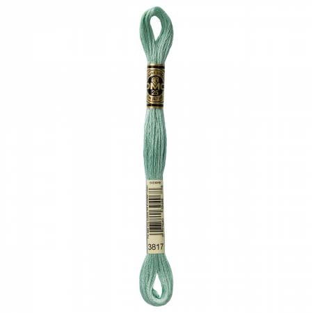 Embroidery floss - light celadon green - 3817