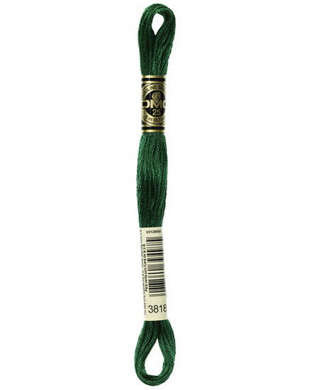 Embroidery floss - pine green - 3364
