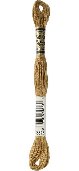 Embroidery floss - hazelnut brown - 3828