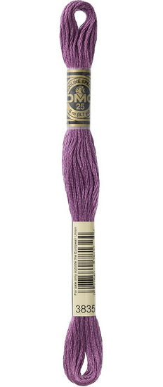 Embroidery floss - md grape - 3835