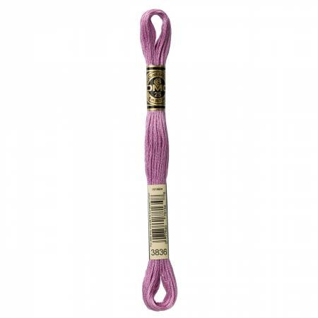 Embroidery floss - light grape - 3836