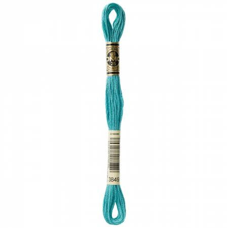 Embroidery floss - light teal green - 3849