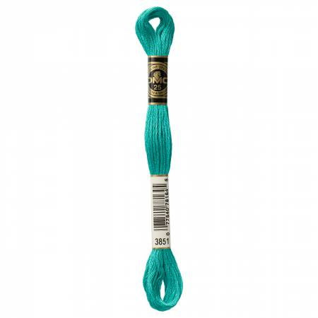 Embroidery floss - light bright green - 3851