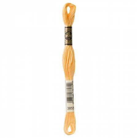Embroidery floss - light autumn gold - 3855