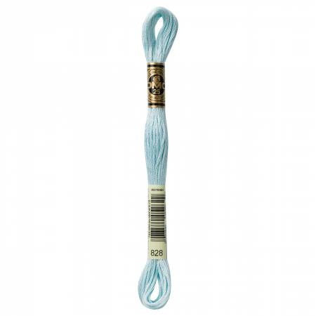 Embroidery floss - ultra v light blue - 828