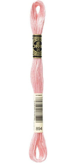 Fil à broder - rose - 894