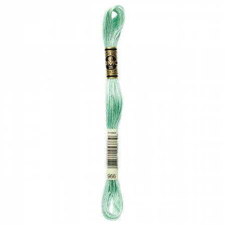 Embroidery floss - md baby green - 966