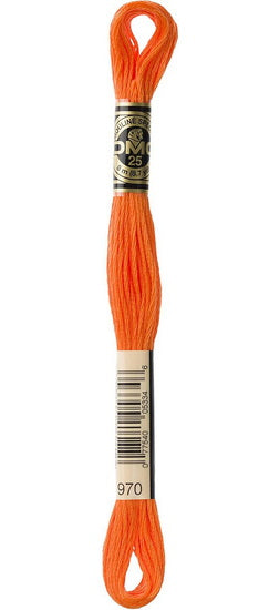 Embroidery floss - light pumpkin - 970