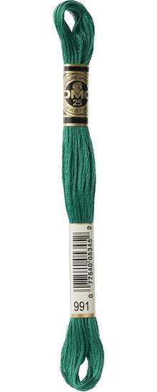 Embroidery floss - dark aquamarine - 991