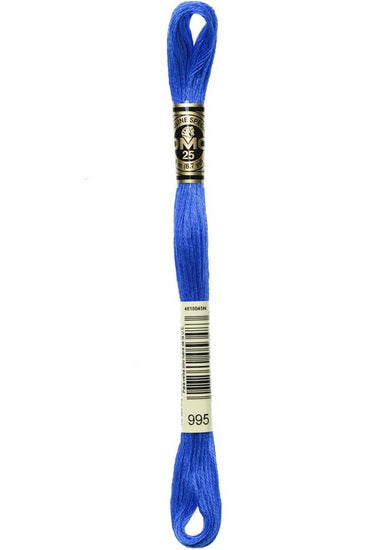 Embroidery floss - dk electric blue - 995