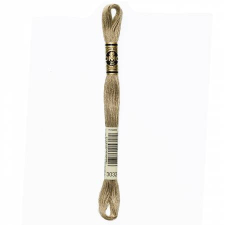 Embroidery floss - md mocha brown - 3032