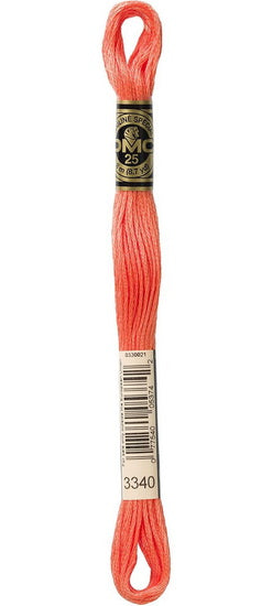 Embroidery floss - md apricot - 3340