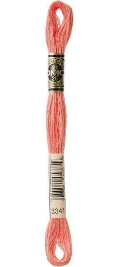 Embroidery floss - apricot - 3341