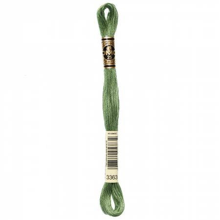 Embroidery floss - md pine green - 3363