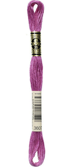 Embroidery floss - light plum - 3607