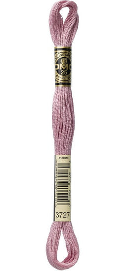 Embroidery floss - light antique mauve - 3727