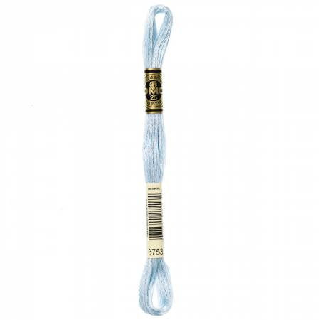 Embroidery floss - antique blue - 3753
