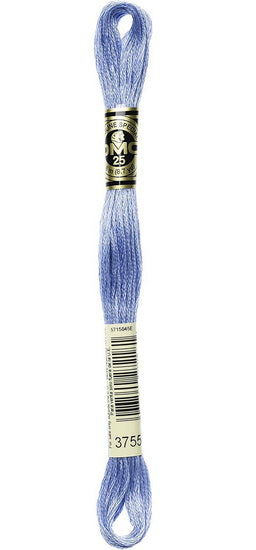 Embroidery floss - baby blue - 3755