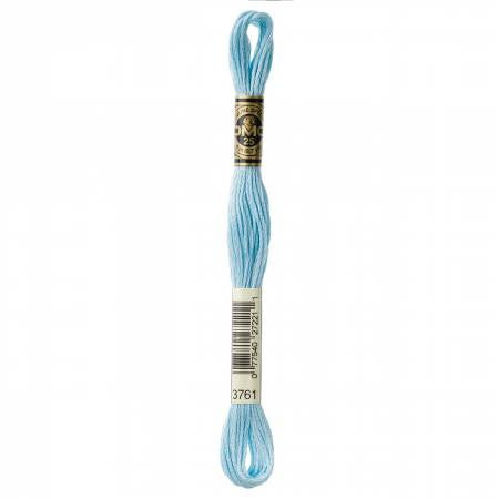 Embroidery floss - lt sky blue - 3761