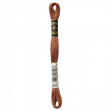 Fil à broder - marron glacé - 3772