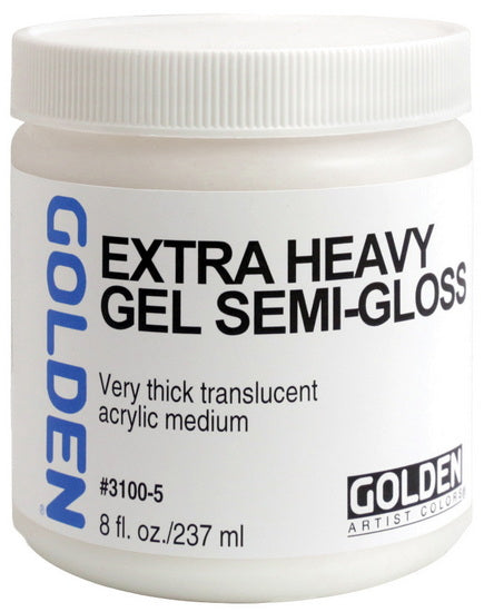 Extra heavy semigloss gel - 8 oz