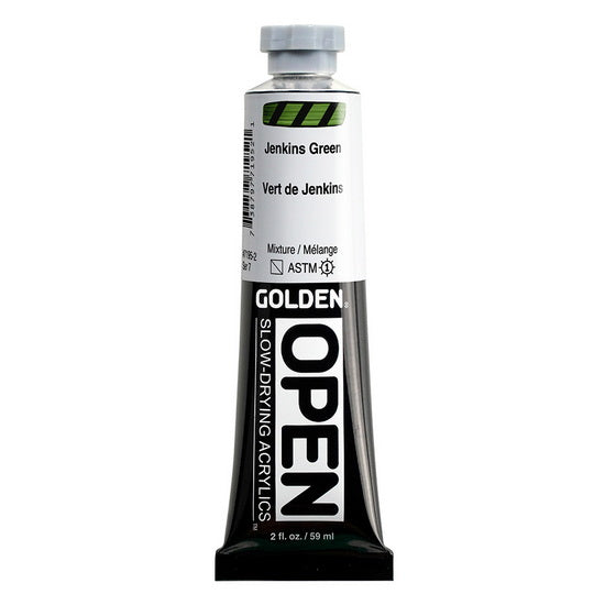 Acrylic open - 2 oz  jenkins green  s7