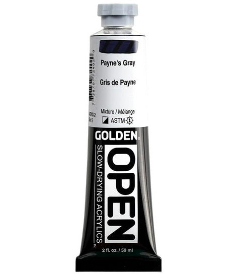 Acrylic open - 2 oz  paynes gray  s2
