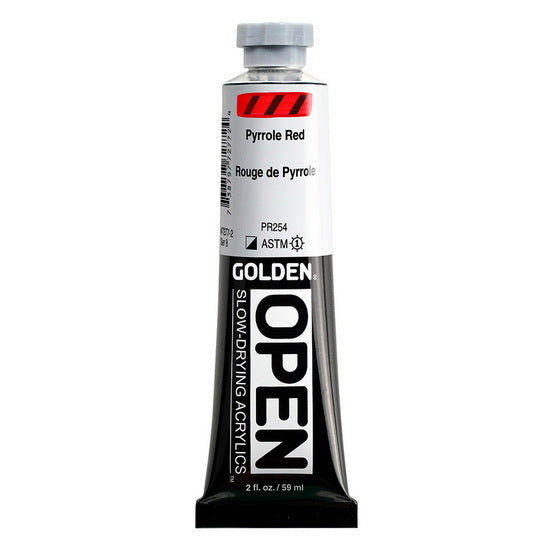 Acrylic open - 2 oz  pyrrole red  s8