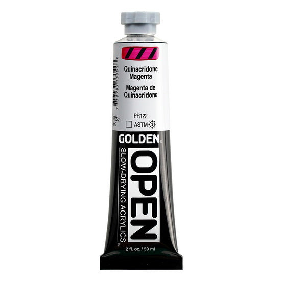 Acrylic open - 2 oz  quinacridone magenta  s7