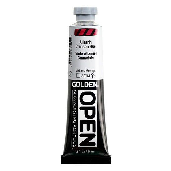 Acrylic open - 2 oz  alizarin crimson hue  s7