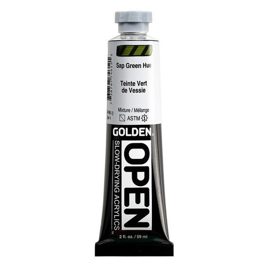 Acrylic open - 2 oz  sap green hue  s4