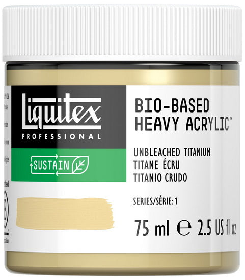 Bio hb acrylic - 2.5oz - unbleached titanium - s1