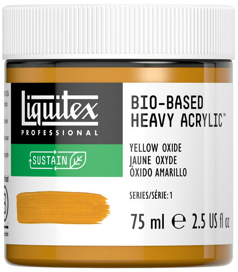 Bio hb acrylic - 2.5oz - yellow oxide - s1