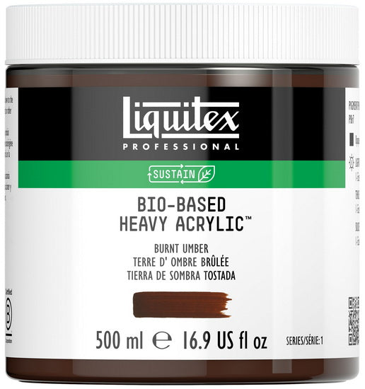 Acrylique bio hv - 16oz - terre d'ombre brûlée - s1