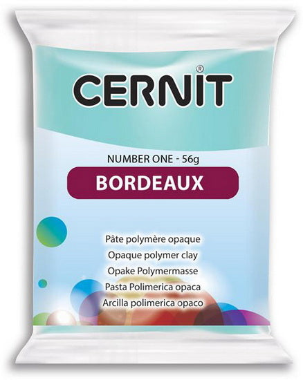 PÂTE À MODELER POLYMÈRE NUMBER ONE - FINITION OPAQUE Bordeaux 0,056
