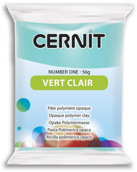 Number One Polymer Modelling Clay - Opaque Light Green 0,056