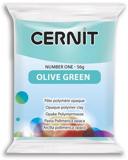 PÂTE À MODELER POLYMÈRE NUMBER ONE - FINITION OPAQUE Vert Turquoise 0,056
