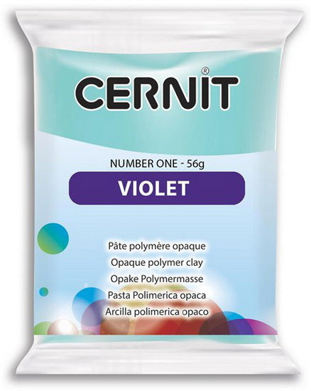PÂTE À MODELER POLYMÈRE NUMBER ONE - FINITION OPAQUE Violet 56