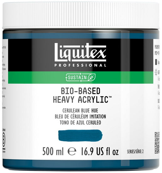 Bio hb acrylic - 16oz - cerulean blue hue - s2