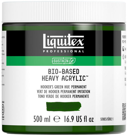 Bio hb acrylic - 16oz - hooker's green hue permanent - s1
