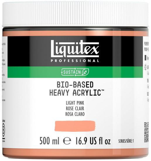 Bio-Based Heavy Acrylic - LIGHT PINK MILLILITER - 500 MILLILITER