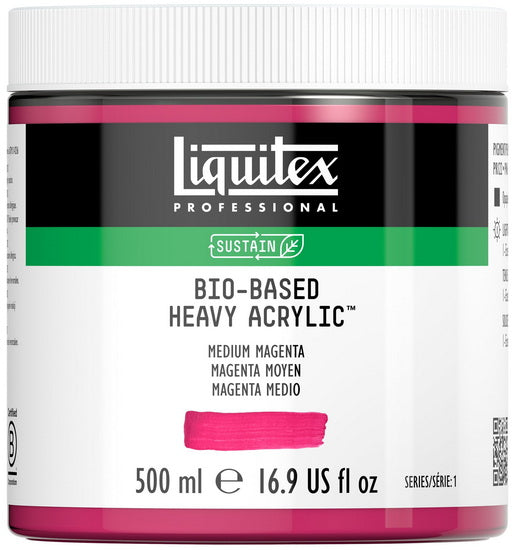 Bio hb acrylic - 16oz - medium magenta - s1