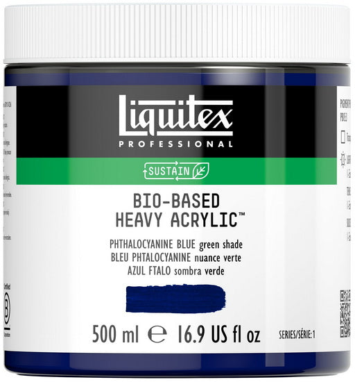 Bio hb acrylic - 16oz - phthalocyanine blue green shade - s1