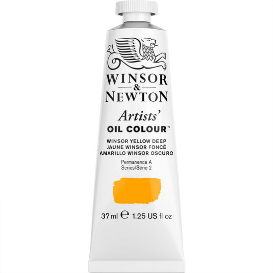 Artists' Oil Colour - WINSOR YELLOW DEEP - 37 MILLILITER