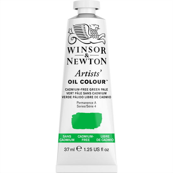 Artist oil - 37ml - cadmium-free green pale - s4