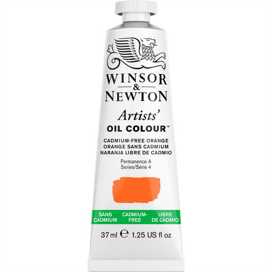 Artist oil - 37ml - cadmium-free orange - s4