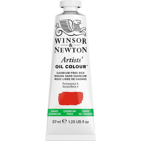 Artist oil - 37ml - cadmium-free red - s4