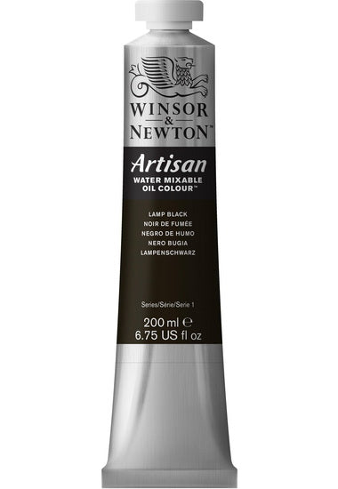 Artisan oil - 200ml - lamp black - s1
